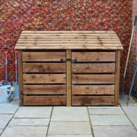 Hambleton Log Store Door