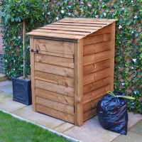 Morcott single wheelie bin storage unit