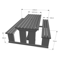 Tinwell Picnic Bench