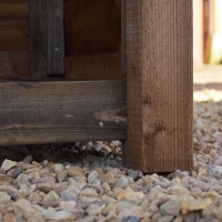 Cottesmore Log Store - 4ft Tall x 5ft Wide - Rutland Garden Furniture