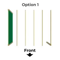 Wall Mounted Garden Pergola - Privacy Panels