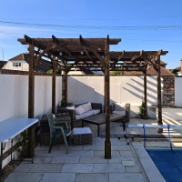 Premium Corner Pergola - Rutland Garden Furniture
