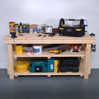 Wooden Work Bench 