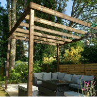 Box Pergola - 3m Width