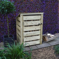 Burley Log Store Door