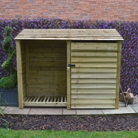 Normanton Log Store Door