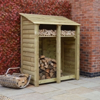 Cottesmore Log Store - 6ft Tall x 5ft Wide - Clearance