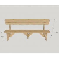 Barleythorpe Rounded Bench