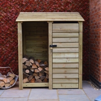 Cottesmore Log Store Door