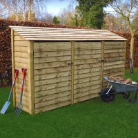 Empingham Log Store Door