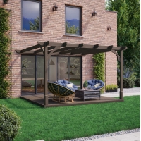 Wall Mounted Premium Pergola And Decking Kit