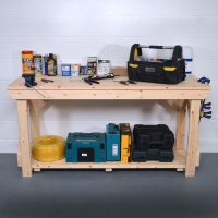 Wooden Work Bench 