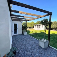 Clearance Wall Mounted Box Pergola