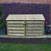 Normanton Log Store Door