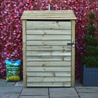 Greetham Log Store Door