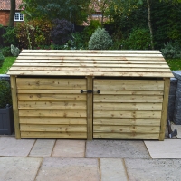 Normanton Log Store - 4ft Tall x 7ft Wide
