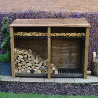 Normanton Log Store - 6ft Tall x 7ft Wide
