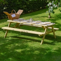 Oakham Rounded Picnic Bench