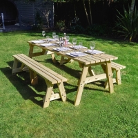 Oakham Picnic Table And Bench Set