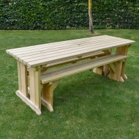 Tinwell Picnic Table And Bench Set
