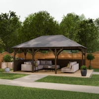Clipsham Wooden Apex Gazebo
