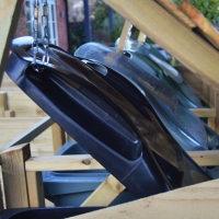 Morcott Triple Wheelie Bin Storage Unit