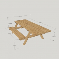 Belton Disabled Access Picnic Bench