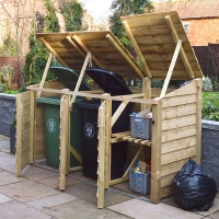 Morcott Triple Combo Bin Storage Unit