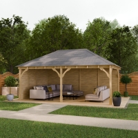 Beaumont Wooden Apex Gazebo