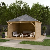 Ayston Wooden Apex Gazebo
