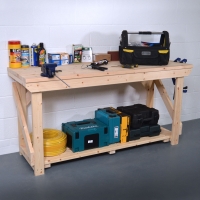 Wooden Work Bench 