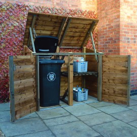 Morcott Double Combo Bin Storage Unit