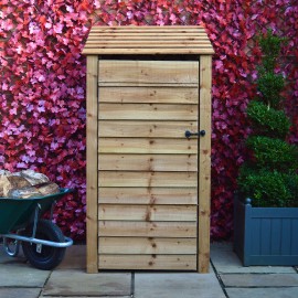 Burley Log Store Door