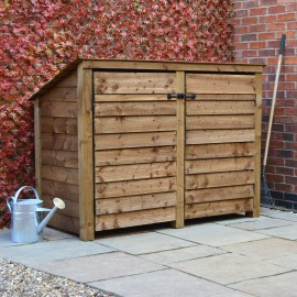 Hambleton Log Store Door