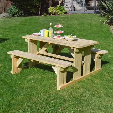 Tinwell Picnic Bench 5ft Rutland County Garden Furniture