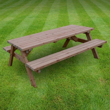 Oakham picnic bench 8ft - Rutland County Garden Furniture