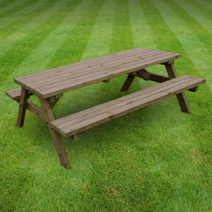 Oakham picnic bench - 8ft