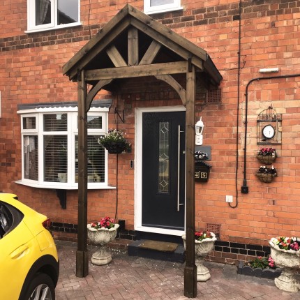 Porch - 1.8m Width - Felt Shingle Roof