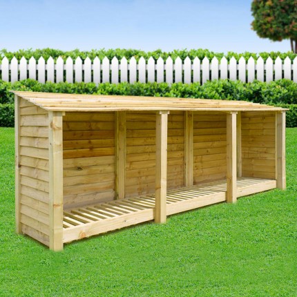 Empingham log store - 4ft