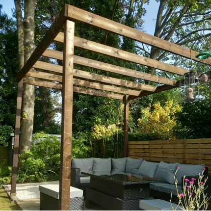 Box Pergola - 3m Width