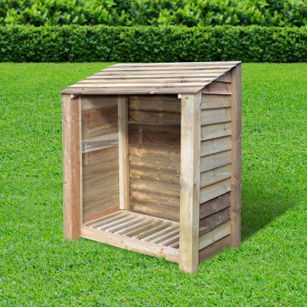 Greetham log store - 4ft - Clearance
