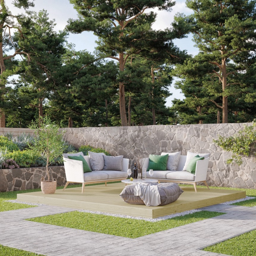 Decking Base Kit Rutland County Garden Furniture