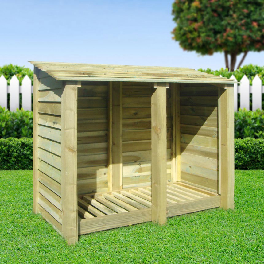 Pressure Treated Timber Log Store