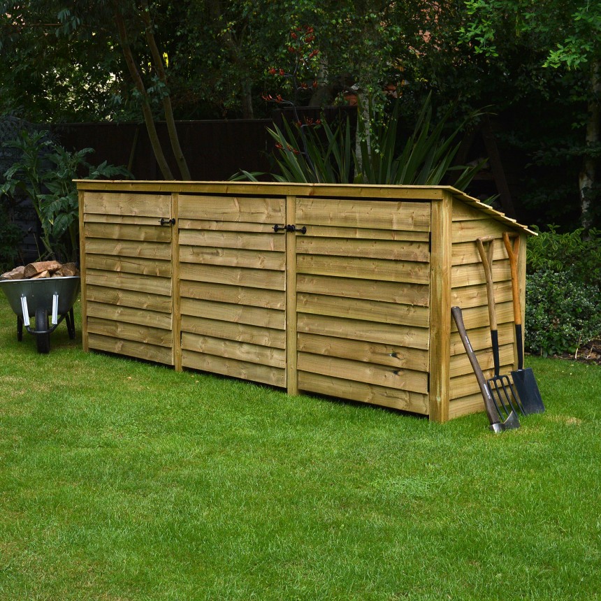 Empingham Log Store Door Rutland County Garden Furniture