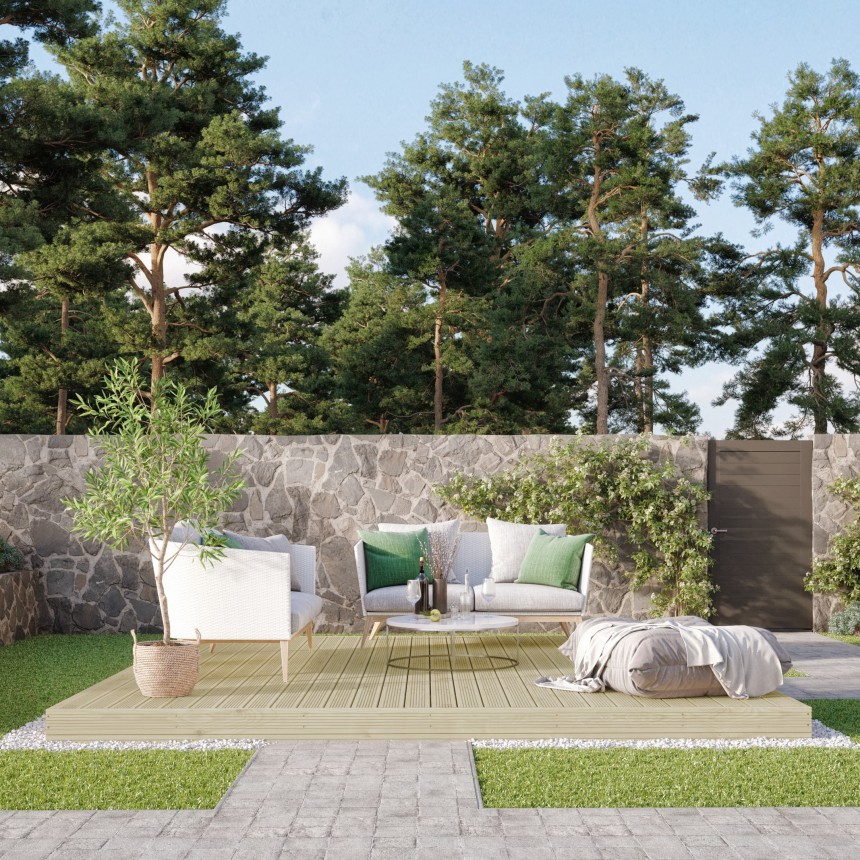 Decking Base Kit Rutland County Garden Furniture